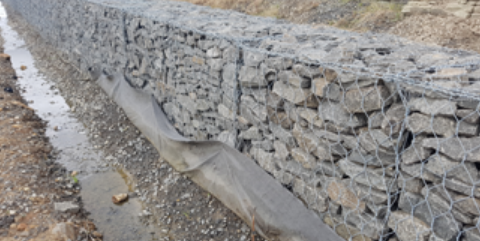 1.5x1x1 Gabion Baskets -Galvanised - Woven Mesh