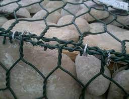 3x1x0.5 Gabion Baskets -Galvanised - Woven Mesh