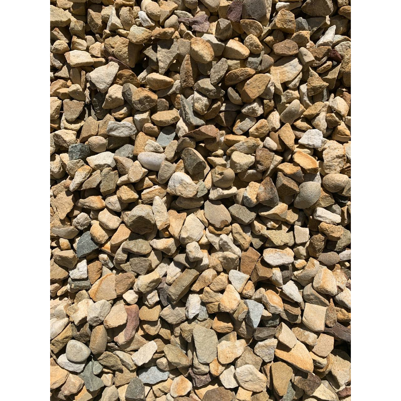 19MM Brown Crushed Stone Gravel - 4 Tons