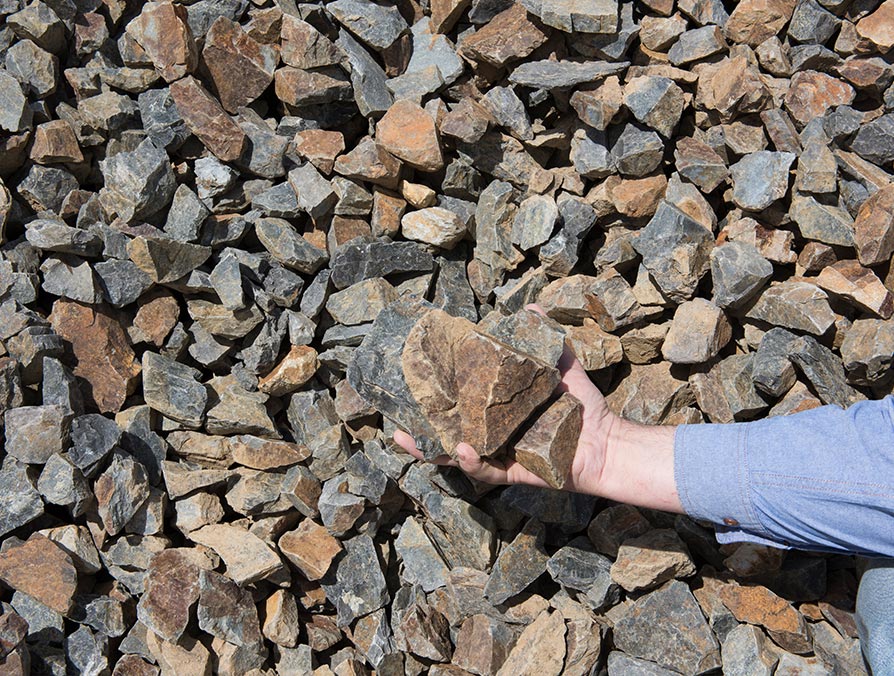 38MM Rail Ballast Stone - 8 Tons