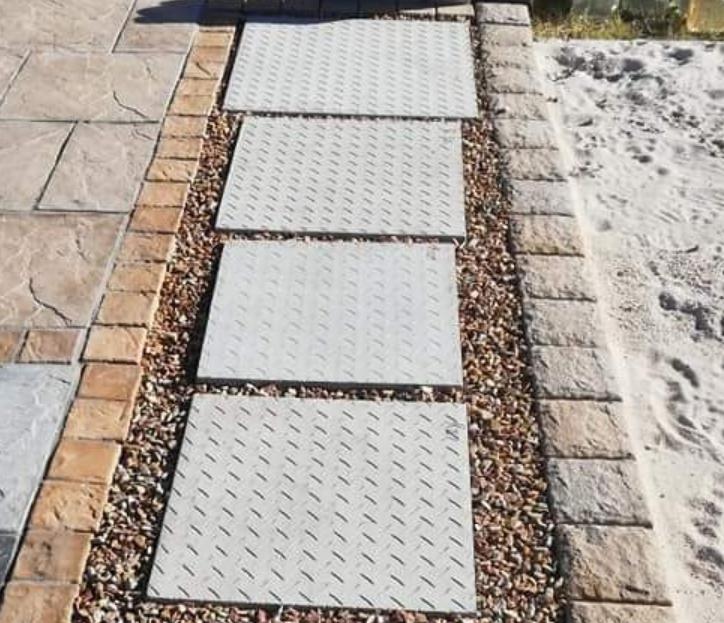 Checker Plate Paver - 1 Square Meter