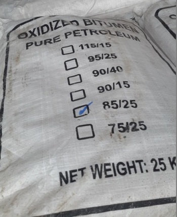 Oxidized Bitumen 85/25 - Pallet ( 40 x 25kg bags)